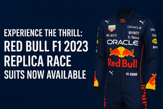 Red Bull F1 2023 Replica Race Suits Are Here – Feel the Speed!
