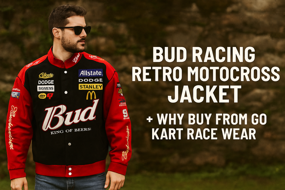 Bud Racing Retro Motocross Jacket: Features & Why Riders Choose Go Kart Race Wear