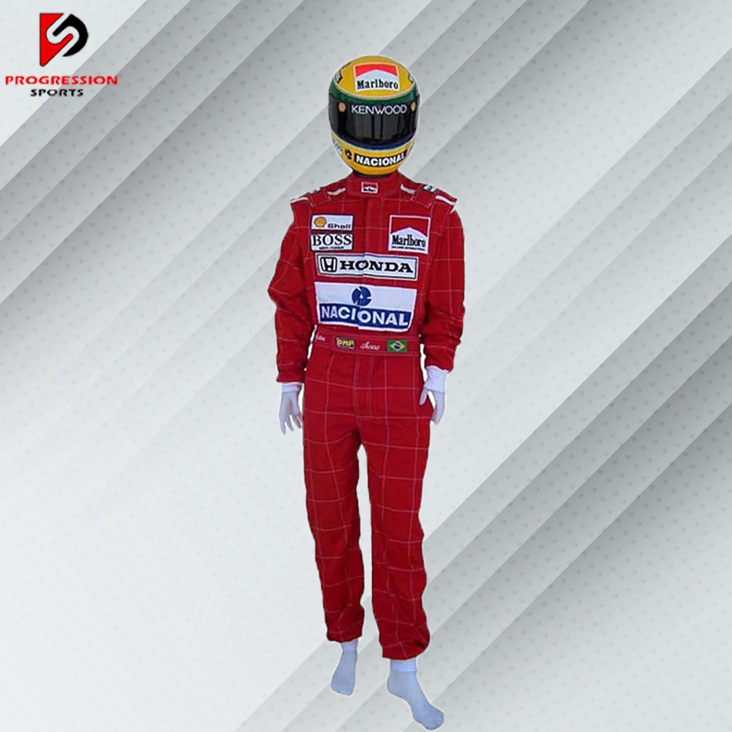 Step back in time with the legendary McLaren 1991 racing suit! This iconic piece of motorsport history embodies the spirit of one of Formula 1's most celebrated eras. Perfect for collectors and racing enthusiasts, it offers a unique glimpse into the world of F1. Don't miss the chance to own a piece of racing heritage!