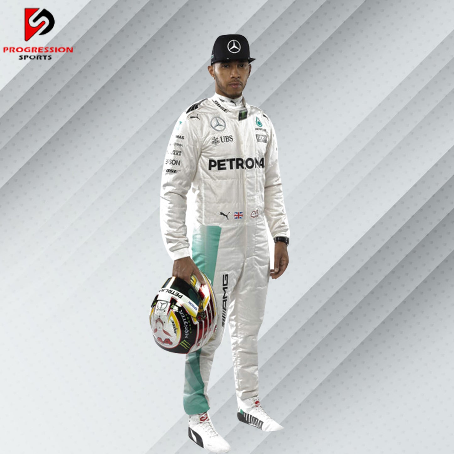 2016 Lewis Hamilton PETRONAS Mercedes F1 Race Suit