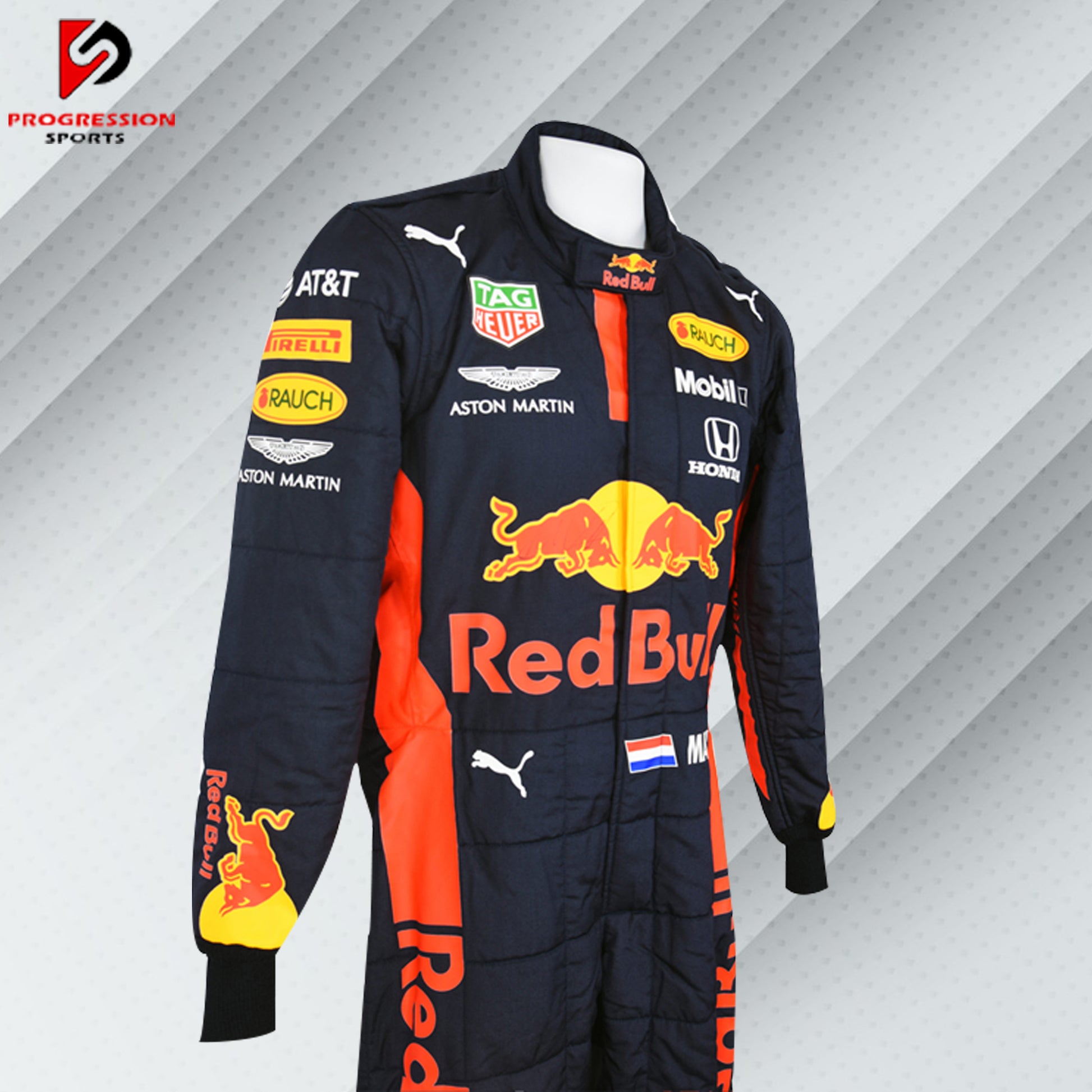 Step into the thrilling world of Formula 1 with the 2020 Red Bull racing suit. This suit exemplifies Red Bull Racing's innovative engineering and bold design from a standout season. Perfect for collectors and fans, it reflects the team's relentless pursuit of excellence and competitive spirit. Own a piece of 2020 racing history and celebrate Red Bull's dynamic presence in F1.