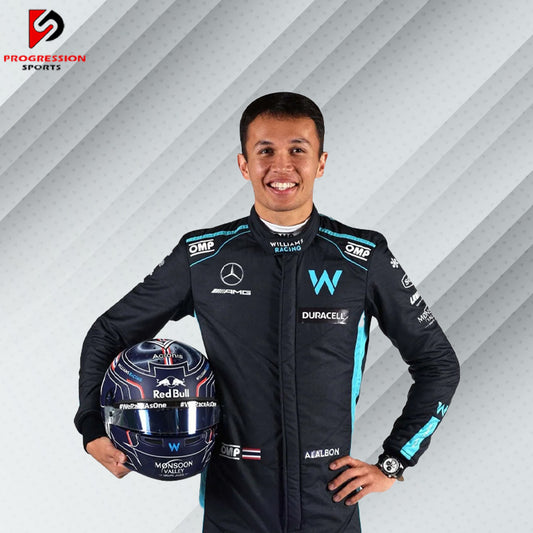 2022 New Alexander Albon Williams F1 Race Suit