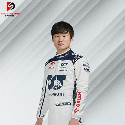 Step into the world of high performance with the 2023 AlphaTauri F1 racing suit! This suit embodies AlphaTauri's blend of cutting-edge design and competitive spirit from an exciting season. Perfect for collectors and fans, it’s a chance to own a piece of 2023 F1 history and celebrate AlphaTauri's dynamic presence on the track. Don’t miss out on this standout piece of racing heritage!