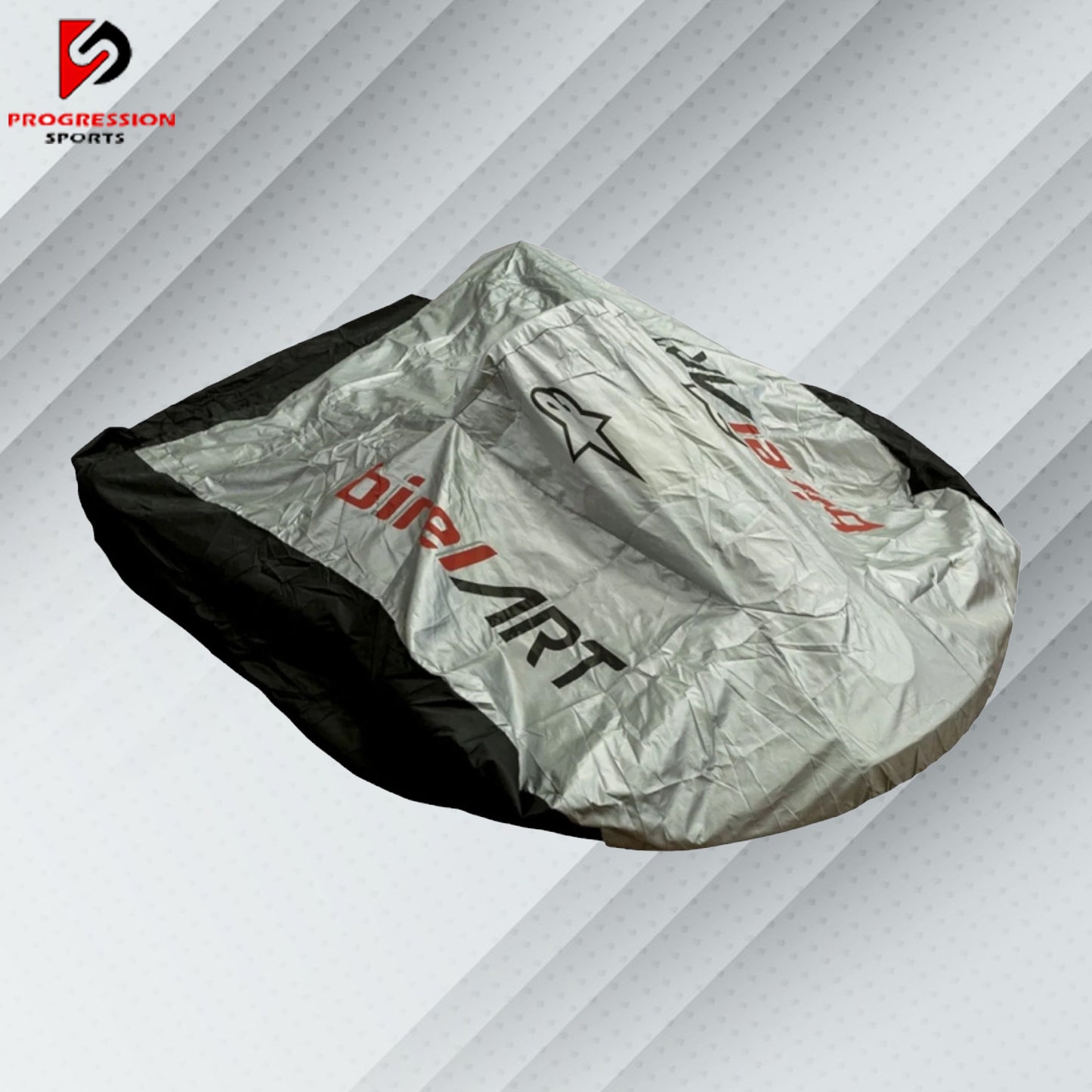 A kart cover is an essential accessory designed to protect your kart from the elements. Made from durable, weather-resistant materials, it shields the kart from rain, dust, and UV damage, helping to maintain its condition and performance. The cover typically features adjustable straps for a secure fit and can be easily folded for convenient storage. Ideal for both indoor and outdoor use, it ensures your kart remains in top shape, ready for your next race.