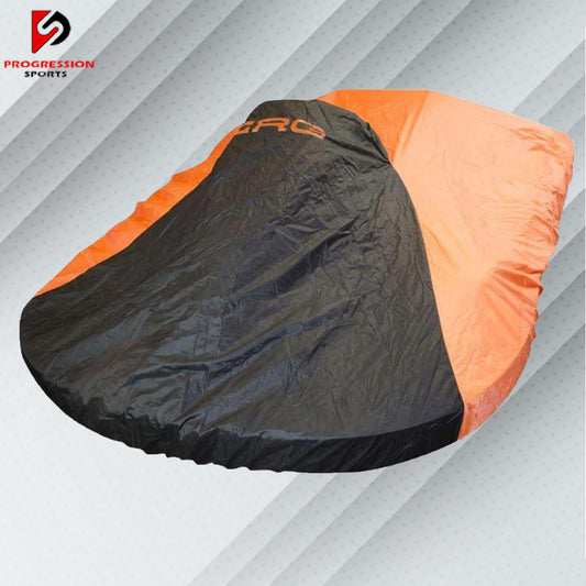 A kart cover is an essential accessory designed to protect your kart from the elements. Made from durable, weather-resistant materials, it shields the kart from rain, dust, and UV damage, helping to maintain its condition and performance. The cover typically features adjustable straps for a secure fit and can be easily folded for convenient storage. Ideal for both indoor and outdoor use, it ensures your kart remains in top shape, ready for your next race.