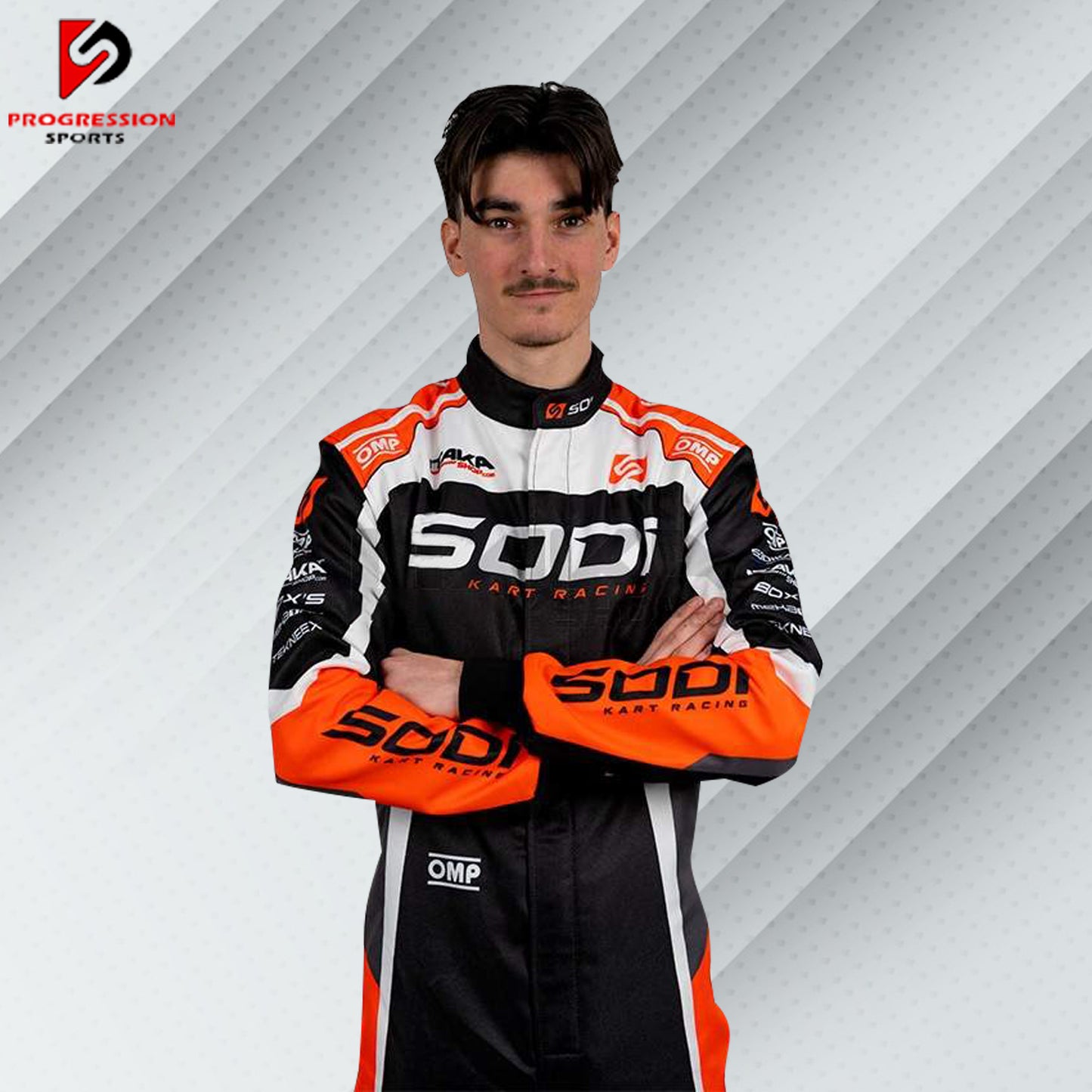 Get ready to race in style with the Sodi Kart Racing Suit! Designed for ultimate comfort and protection, this suit is made from lightweight, breathable materials that keep you cool and comfortable. With pre-curved arms and legs, elastic cuffs, and reinforced stitching, it offers a perfect fit and great flexibility. Ideal for both beginners and pros, the Sodi Kart Racing Suit is your ticket to a winning performance on the track!