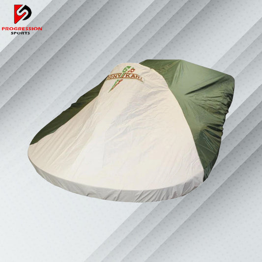 A kart cover is an essential accessory designed to protect your kart from the elements. Made from durable, weather-resistant materials, it shields the kart from rain, dust, and UV damage, helping to maintain its condition and performance. The cover typically features adjustable straps for a secure fit and can be easily folded for convenient storage. Ideal for both indoor and outdoor use, it ensures your kart remains in top shape, ready for your next race.