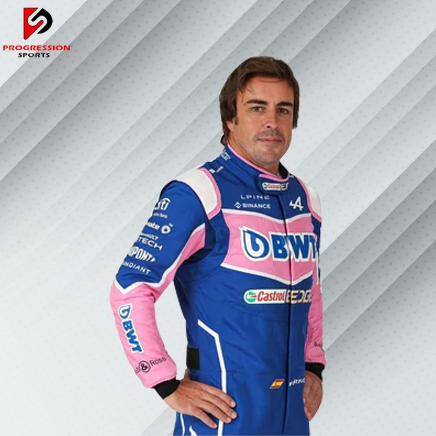 2022 Fernando Alonso BWT Alpine F1 Race Suit