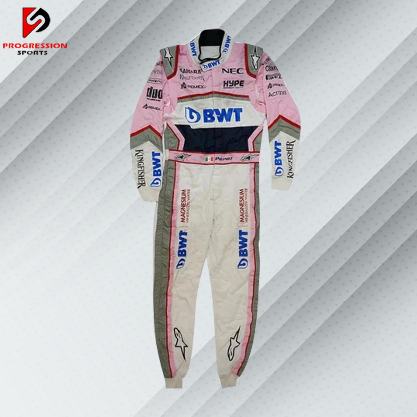 Siergo Perez BWT Alpine F1 Race Suit