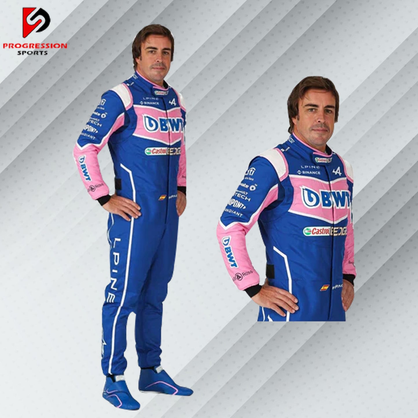 2022 Fernando Alonso BWT Alpine F1 Race Suit