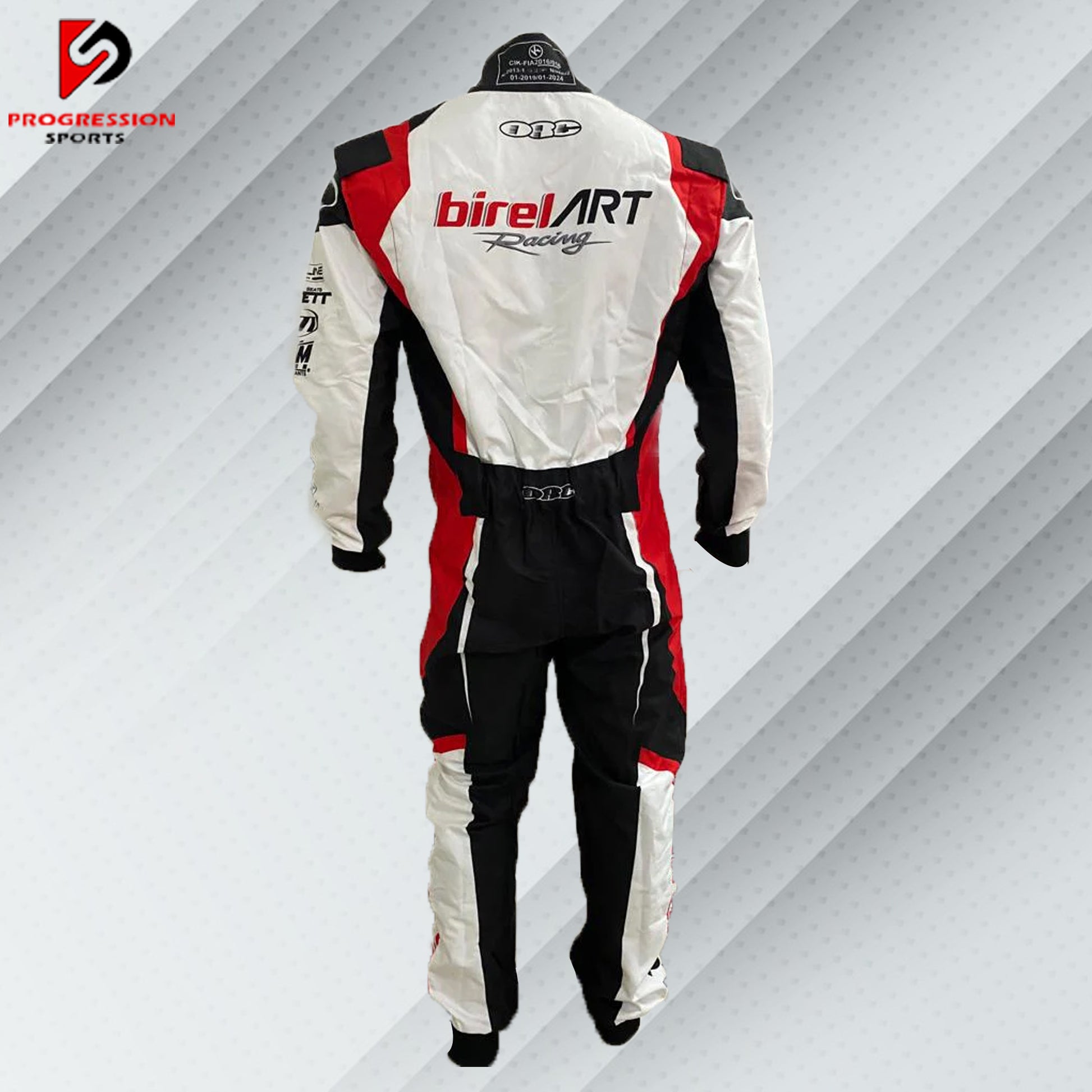 Birel Art Go-Kart Suit - Sleek, aerodynamic racing suit with vibrant colors and Birel Art branding, offering premium comfort, protection, and style for karting enthusiasts.