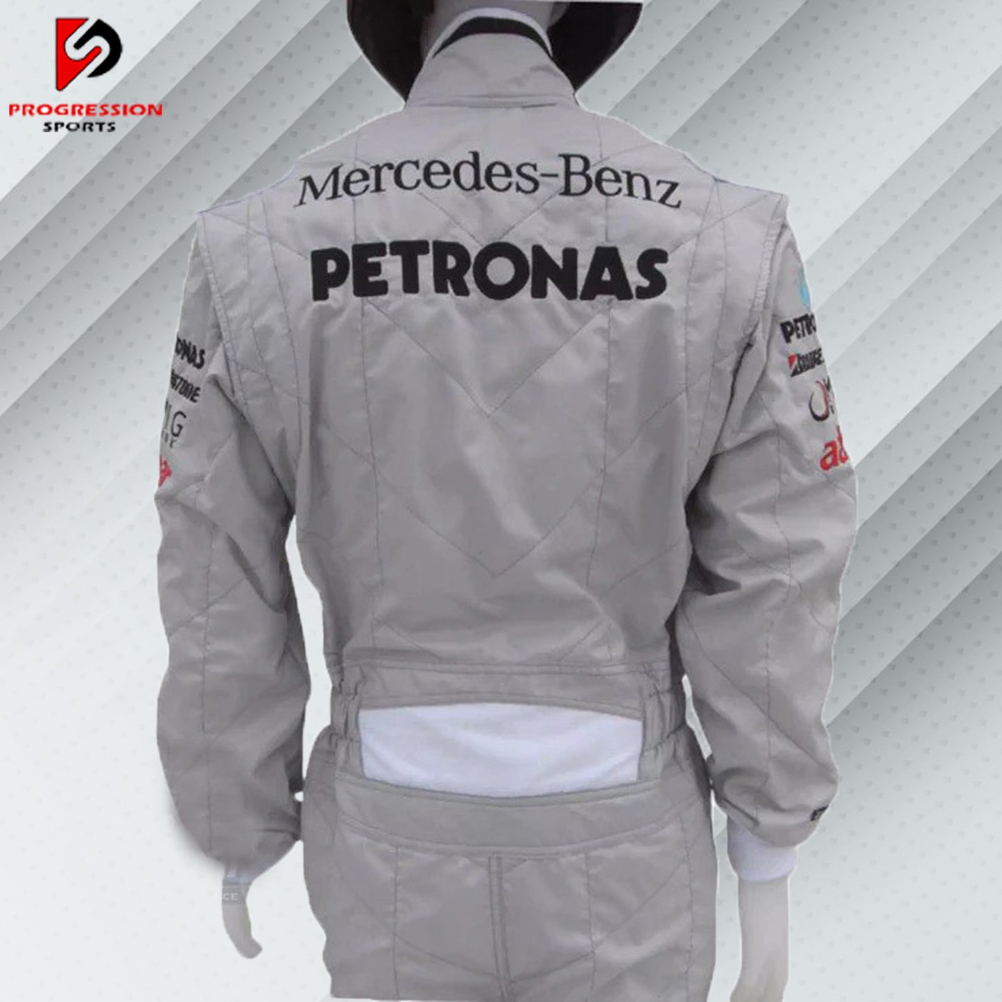 2010 Michael Schumacher Mercedes Benz F1 Embroiderd Race Suit