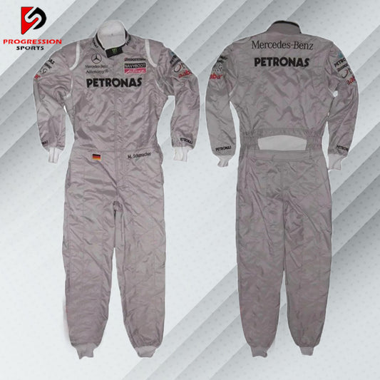 2010 Michael Schumacher Mercedes Benz F1 Embroiderd Race Suit