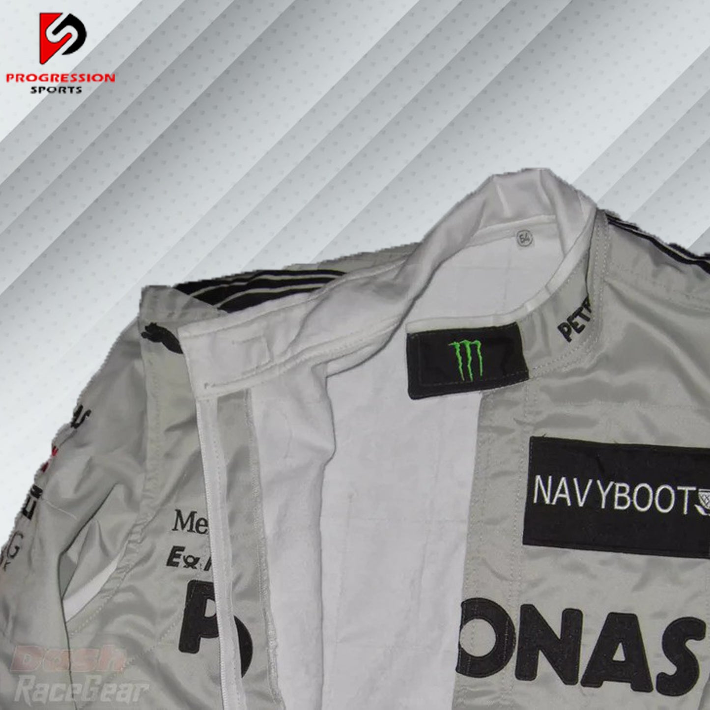 2012 Michael Schumacher Mercedes Benz F1 Embroidered Race Suit