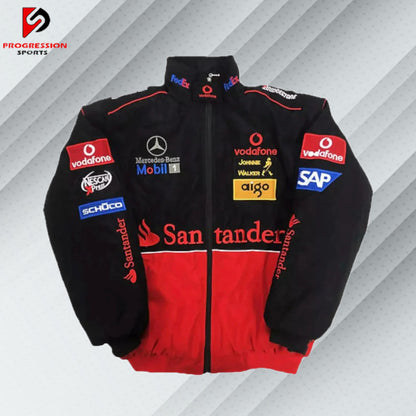 San tander Vintage F1 Racing Jacket