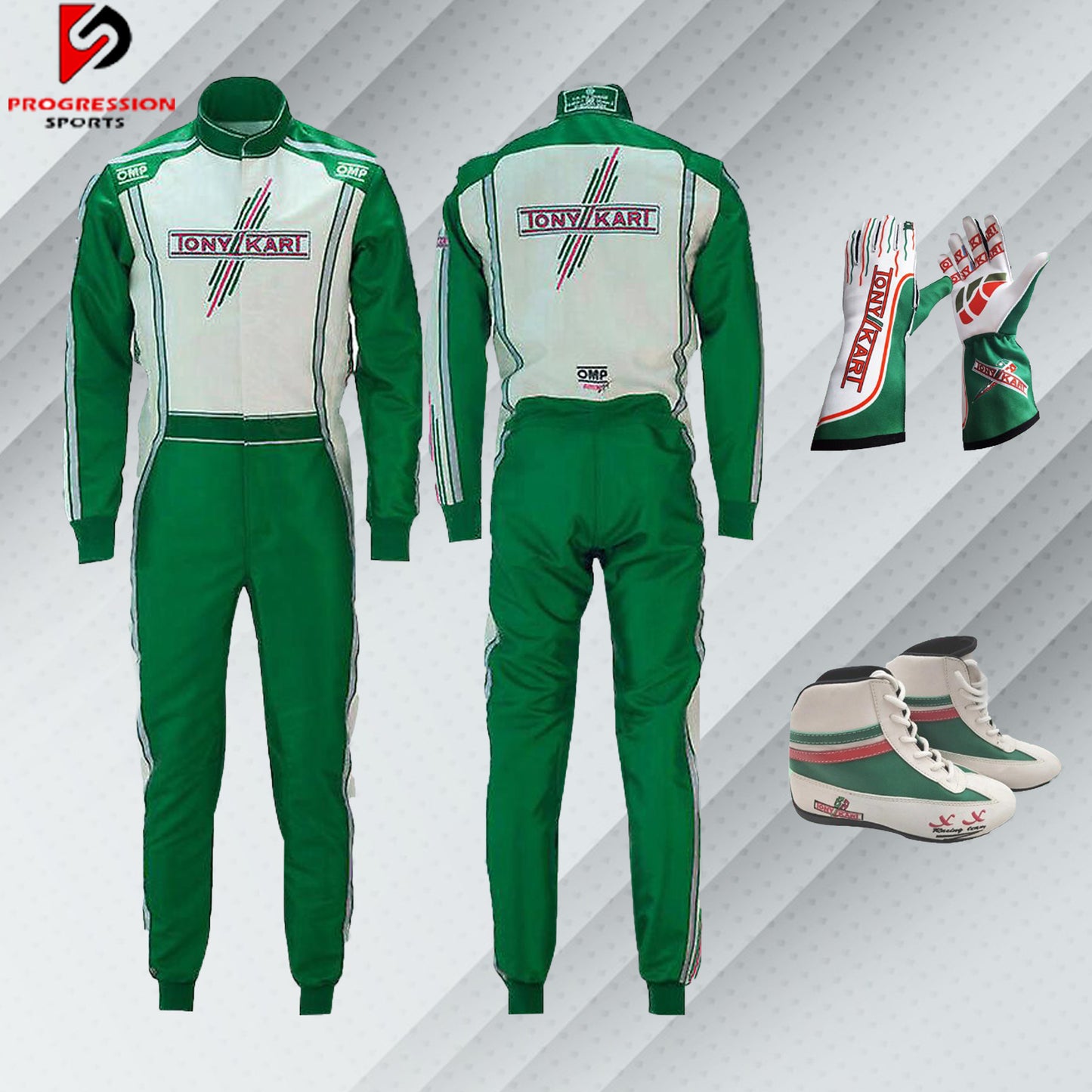 Tony Kart race Suit 2022 with Shoes and free gloves