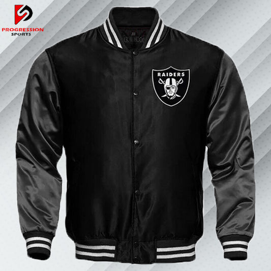  "A stylish varsity jacket with a classic design, featuring customizable patches and logos on a durable, high-quality fabric. Perfect for showcasing school spirit or making a fashion statement."