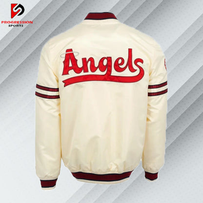  "A stylish varsity jacket with a classic design, featuring customizable patches and logos on a durable, high-quality fabric. Perfect for showcasing school spirit or making a fashion statement."