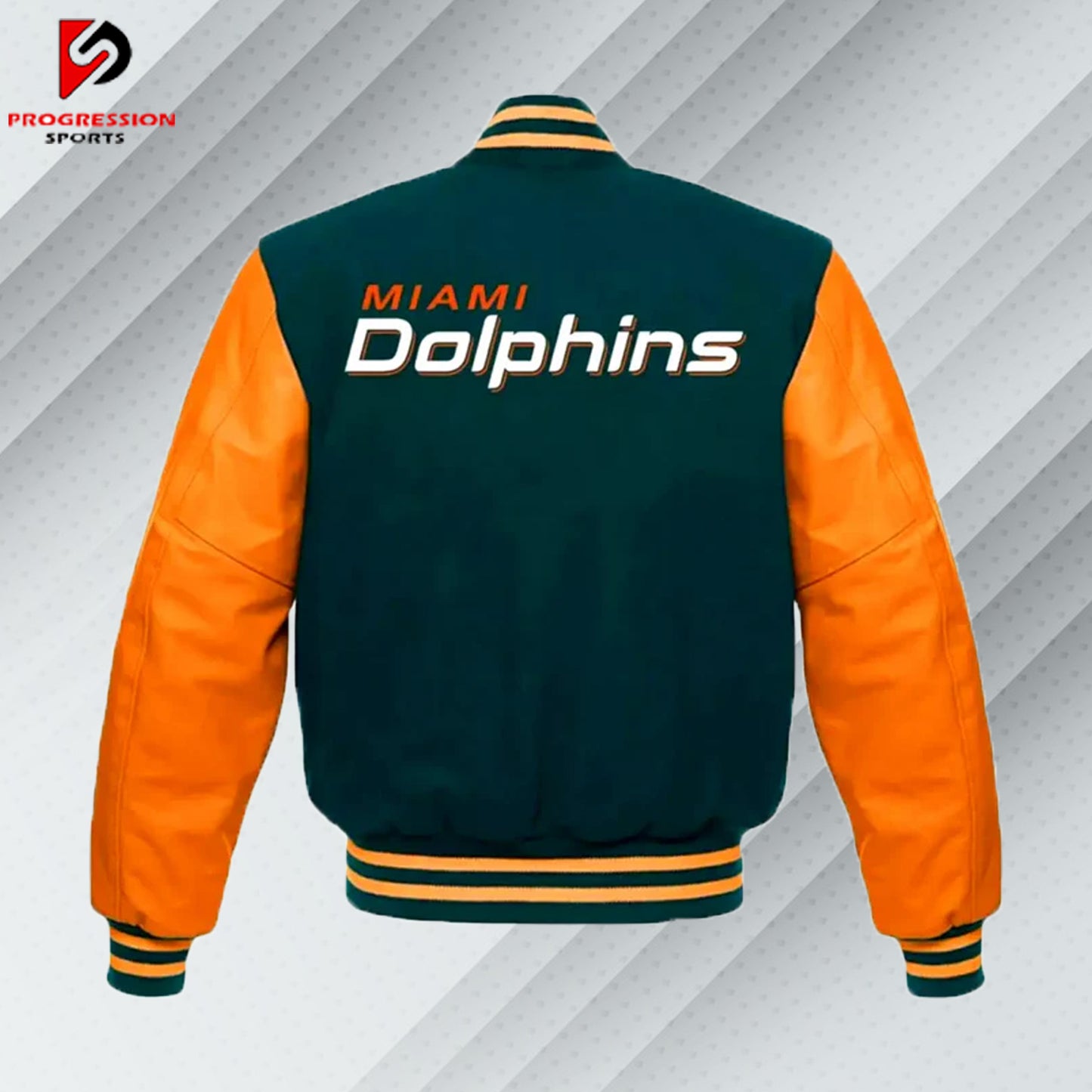  "A stylish varsity jacket with a classic design, featuring customizable patches and logos on a durable, high-quality fabric. Perfect for showcasing school spirit or making a fashion statement."