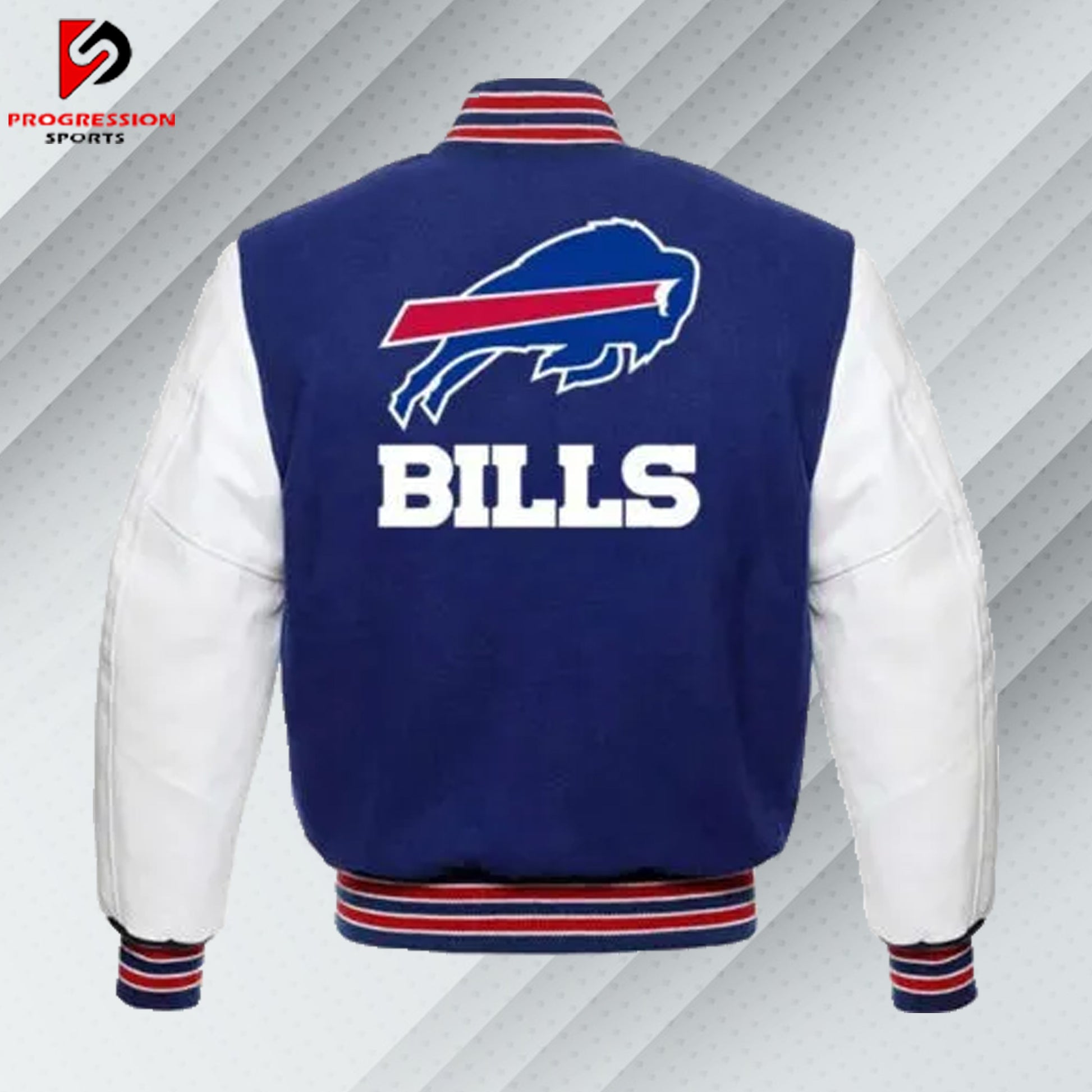  "A stylish varsity jacket with a classic design, featuring customizable patches and logos on a durable, high-quality fabric. Perfect for showcasing school spirit or making a fashion statement."