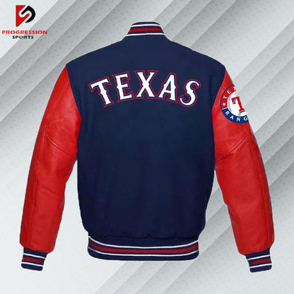  "A stylish varsity jacket with a classic design, featuring customizable patches and logos on a durable, high-quality fabric. Perfect for showcasing school spirit or making a fashion statement."