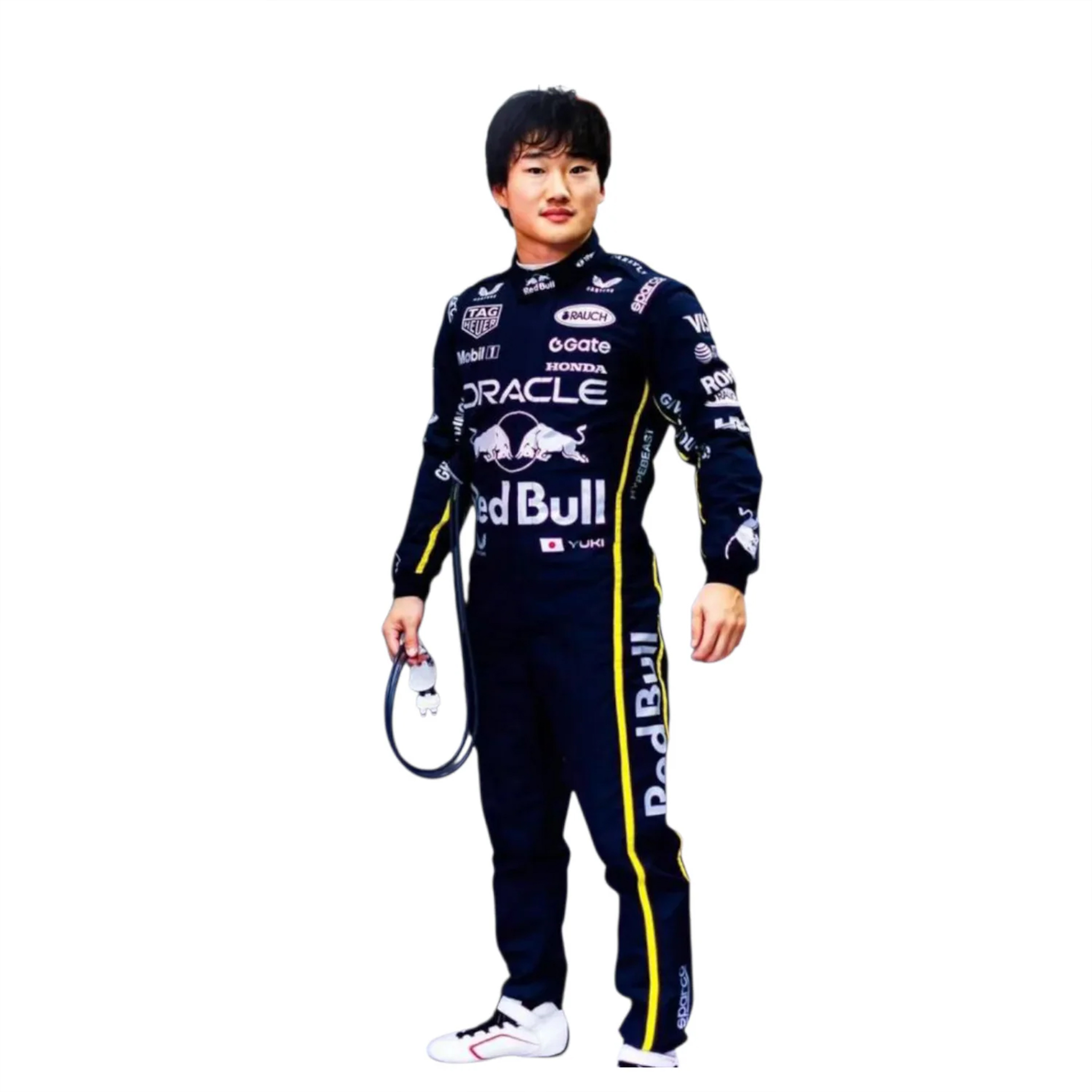 2025 Red Bull Racing Singapore GP Replica Suit yuki tsunado 001