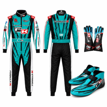 FK Kart Race Suit Kart Shoes & Free Gift Gloves