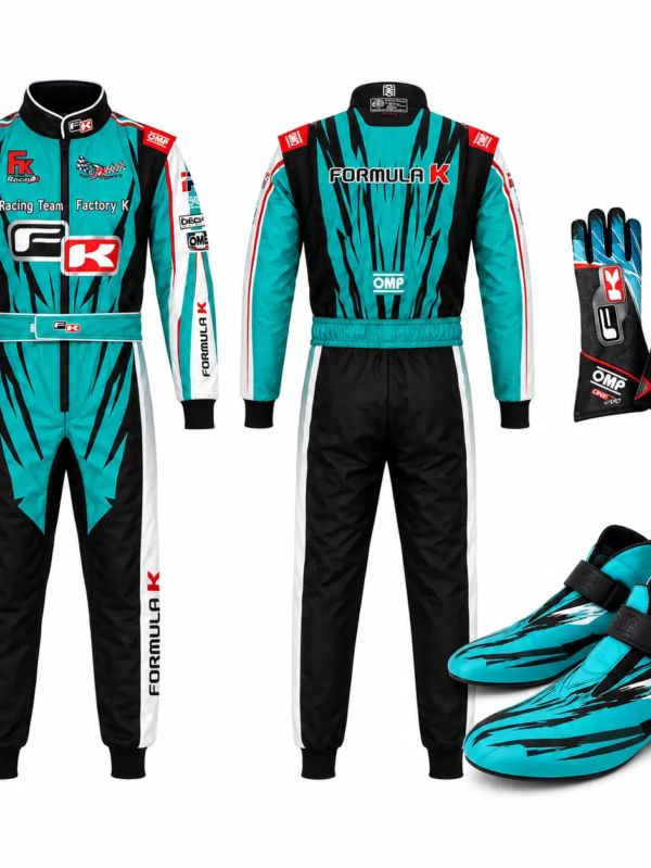 FK Kart Race Suit Kart Shoes & Free Gift Gloves