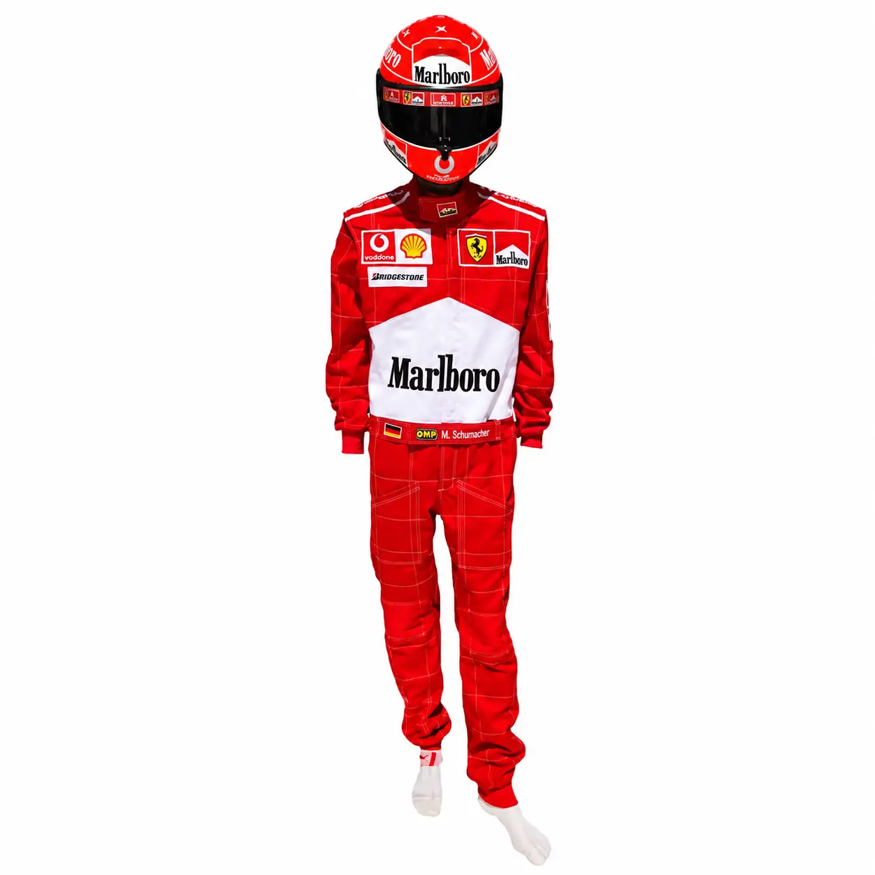 2004 Michael Schumacher F1 Race Suit Replica 2004 Michael Schumacher F1 Race Suit Replica