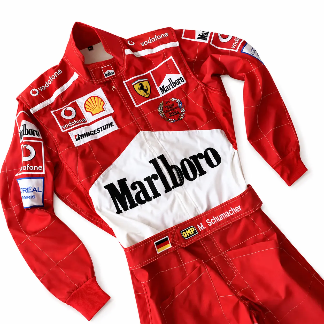 Michael Schumacher F1 Embroidered Race Suit Michael Schumacher F1 Embroidered Race Suit