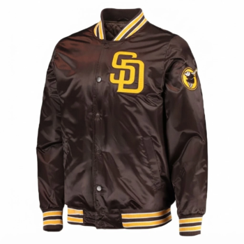 San Diego Padres Brown Varsity Jacket