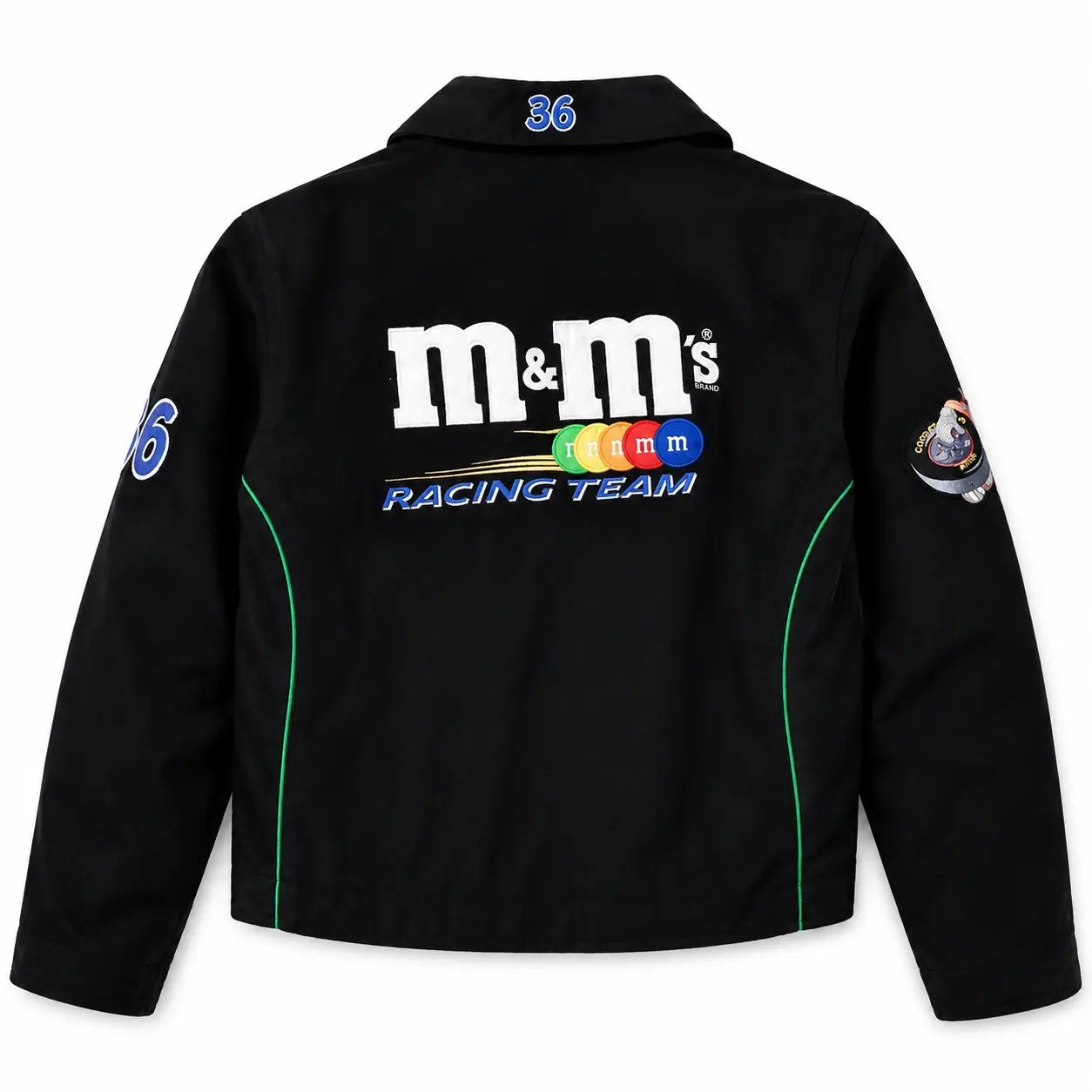 M&M's NASCAR Cropped Racing Jacket Black