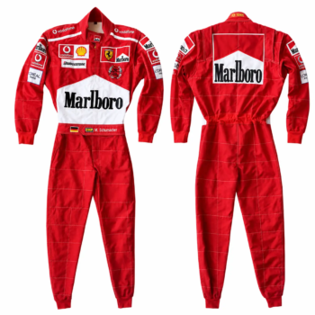 Michael Schumacher F1 Embroidered Race Suit