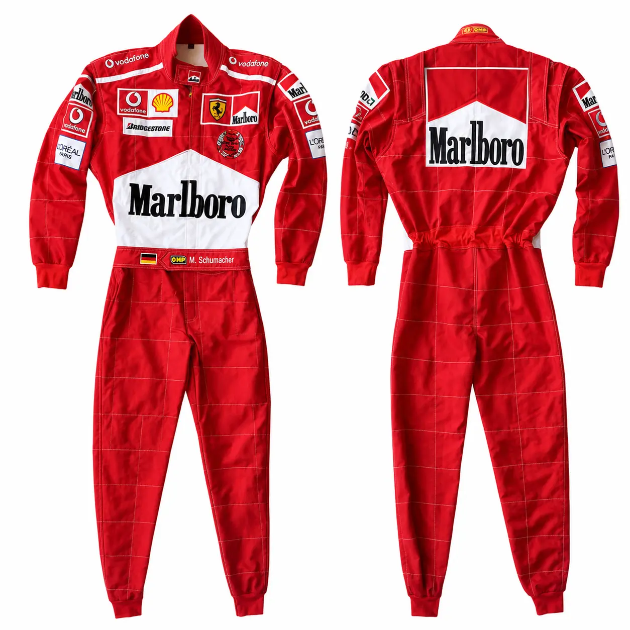 Michael Schumacher F1 Embroidered Race Suit Michael Schumacher F1 Embroidered Race Suit