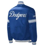 Los Angeles Dodgers Royal Blue Satin Varsity Jacket