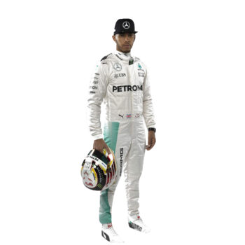 2016 Lewis Hamilton Mercedes F1 Race Suit Replica
