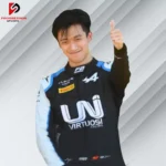 2021 Zhou Gunayu Formula 2 Costume