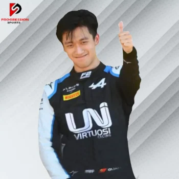 2021 Zhou Gunayu Formula 2 Costume