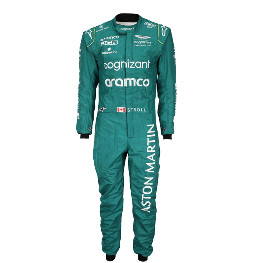 2022 Lance Stroll Aston Martin F1 Race Suit 2022 Lance Stroll Aston Martin F1 Race Suit