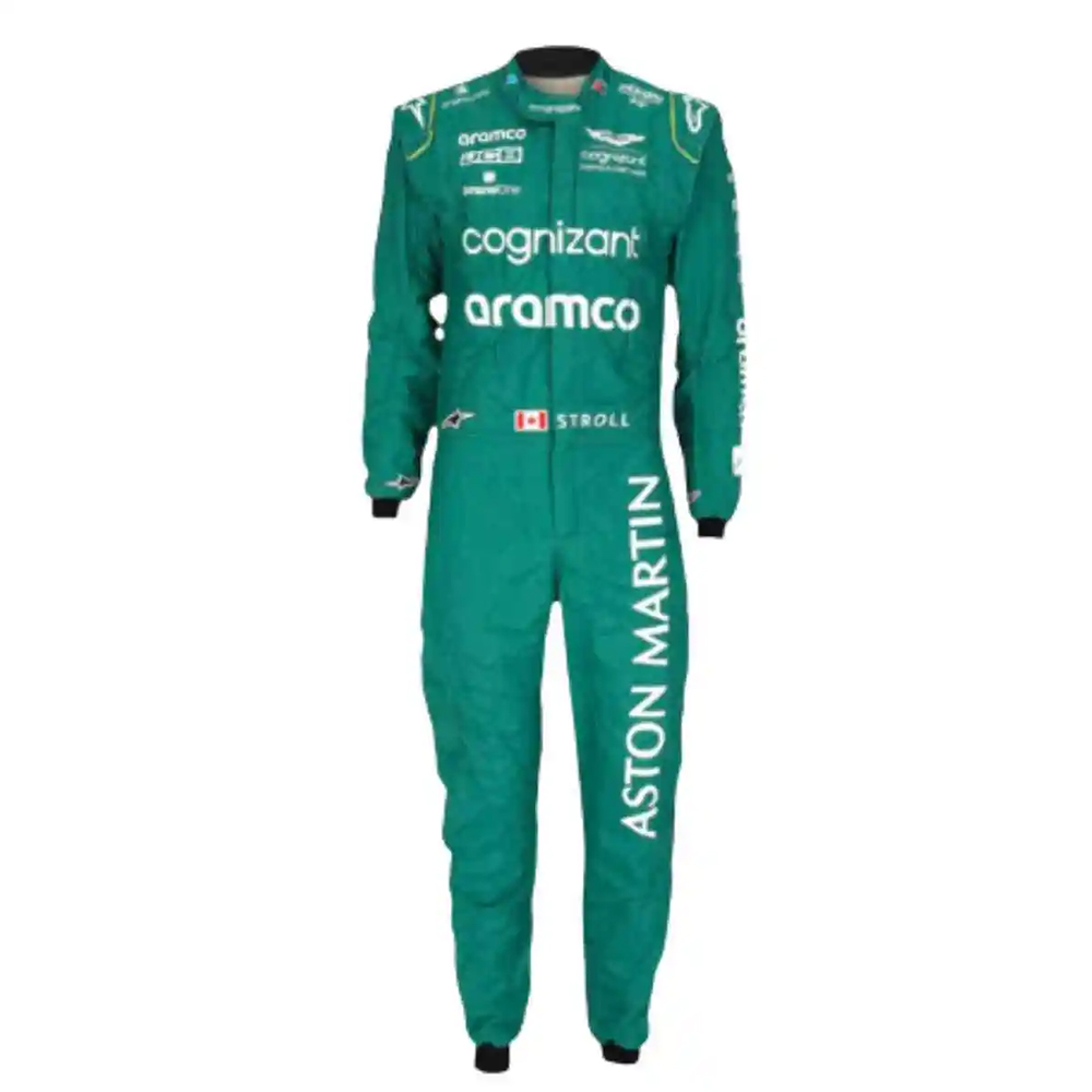 2023 Lance Stroll Aston Martin F1 Race Suit 2023 Lance Stroll Aston Martin F1 Race Suit