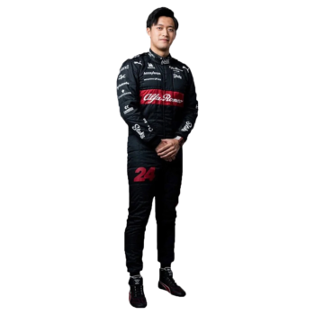 2023 Zhou Guanyu Alfa Romeo F1 Race Suit Replica