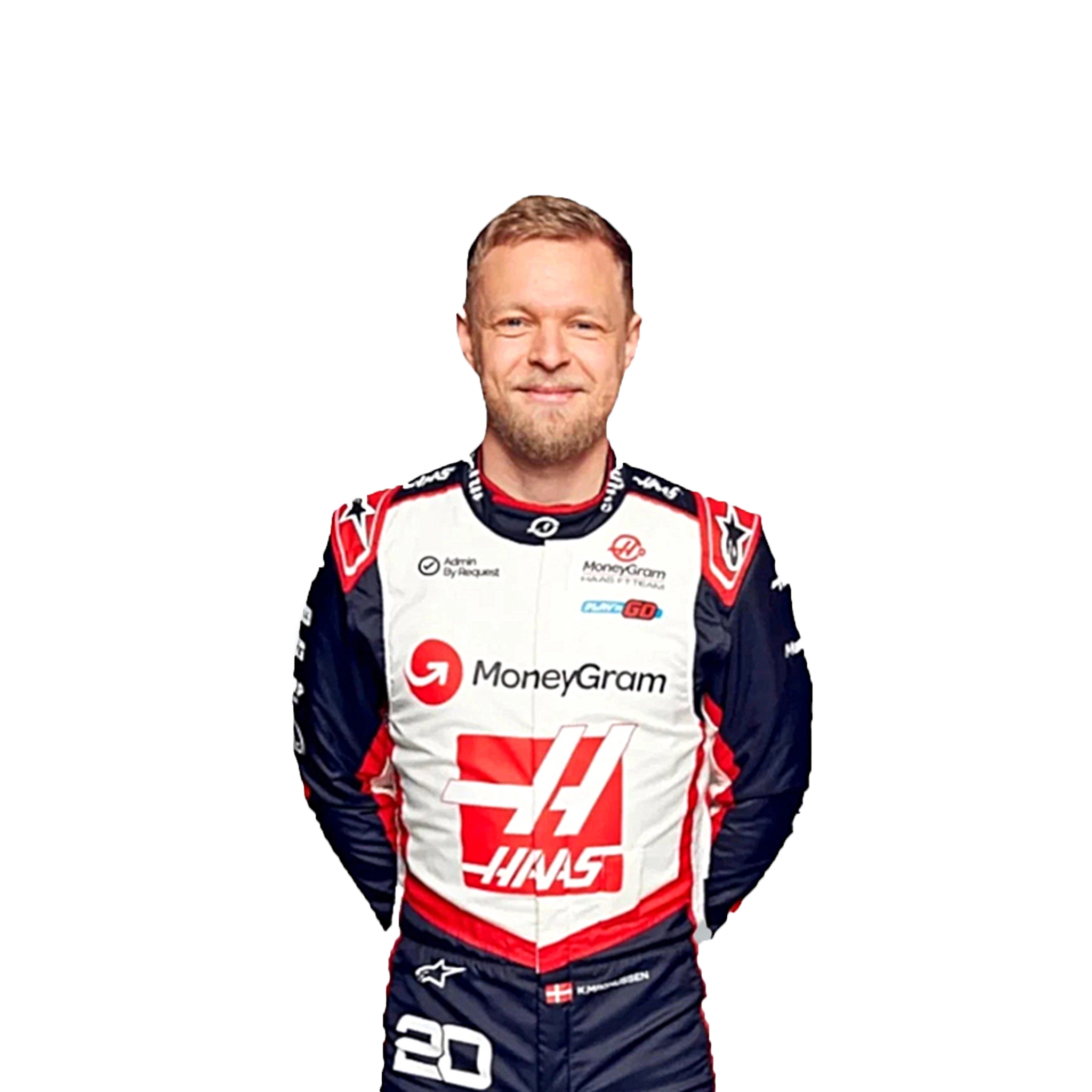 2024 Kevin Magnussen Haas F1 Race Suit Replica 2024 Kevin Magnussen Haas F1 Race Suit Replica