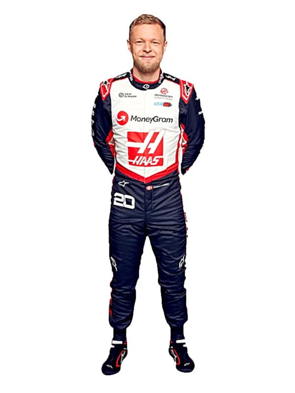 2024 Kevin Magnussen Haas F1 Race Suit Replica