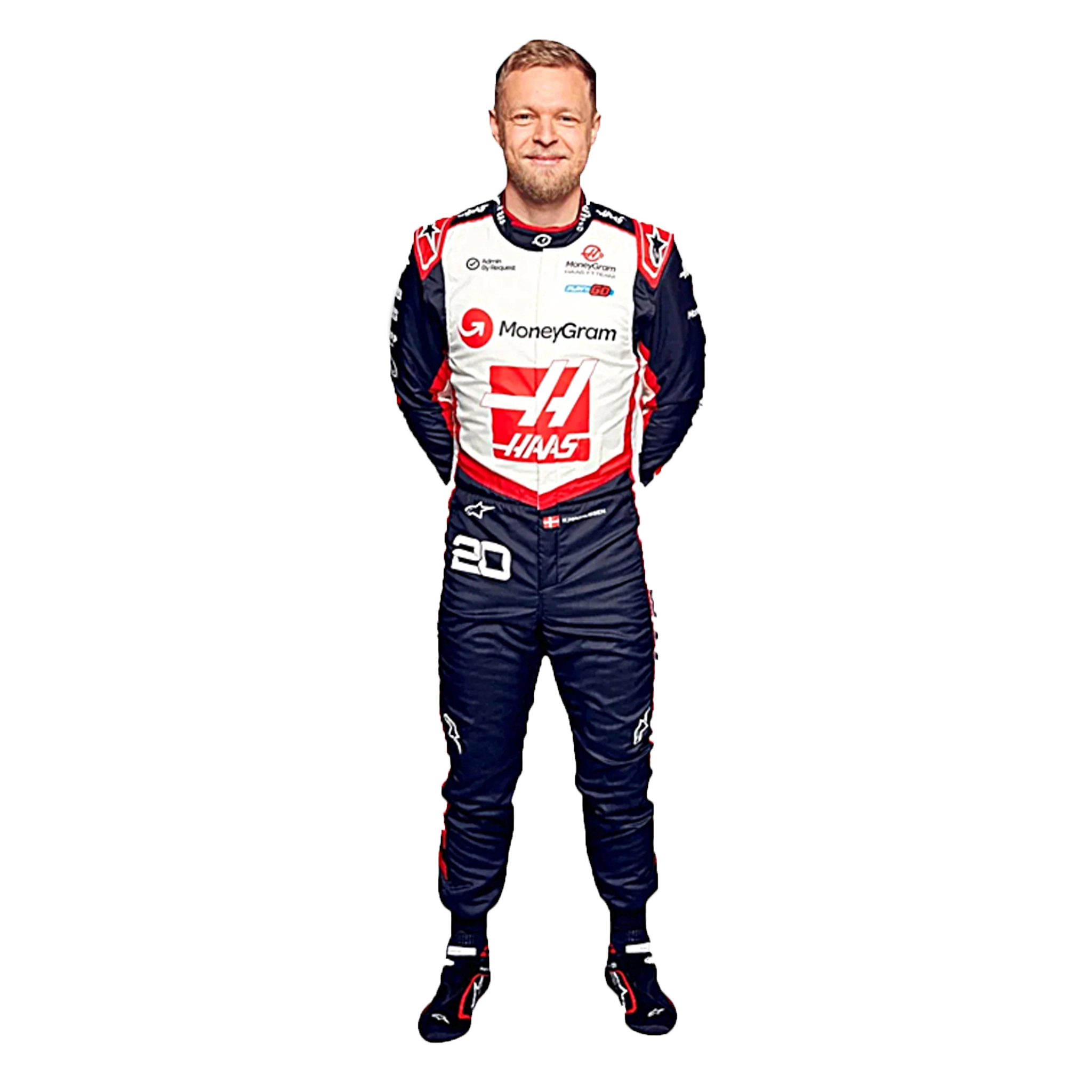 2024 Kevin Magnussen Haas F1 Race Suit Replica 2024 Kevin Magnussen Haas F1 Race Suit Replica