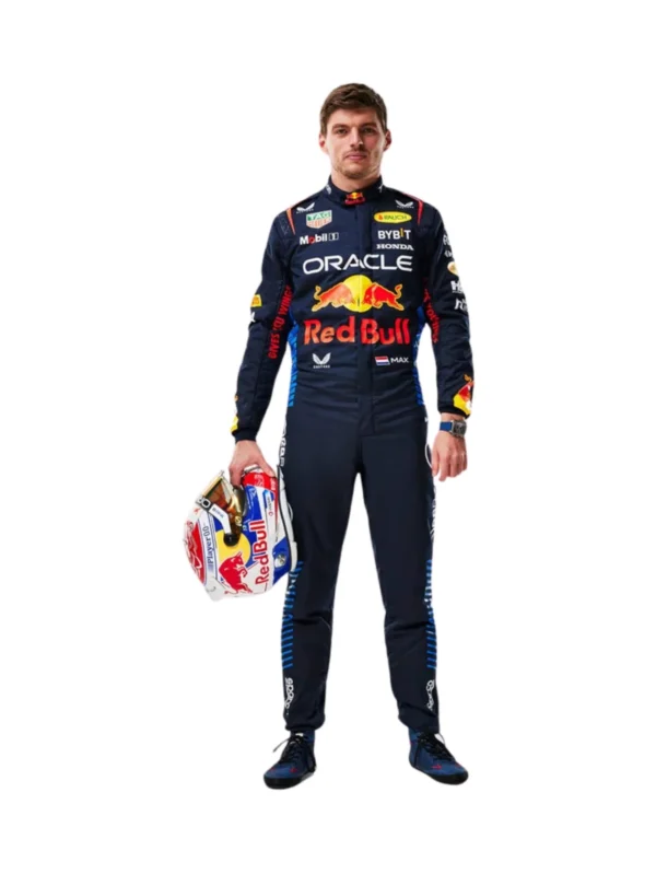 2024 Max Verstappen Red Bull Honda F1 Race Suit Replica
