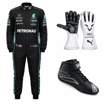 Lewis Hamilton Mercedes AMG Kart Race Suit