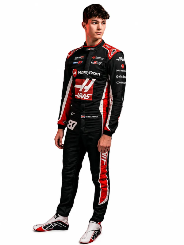 2025 Ollie Bearman F1 Race Suit Replica