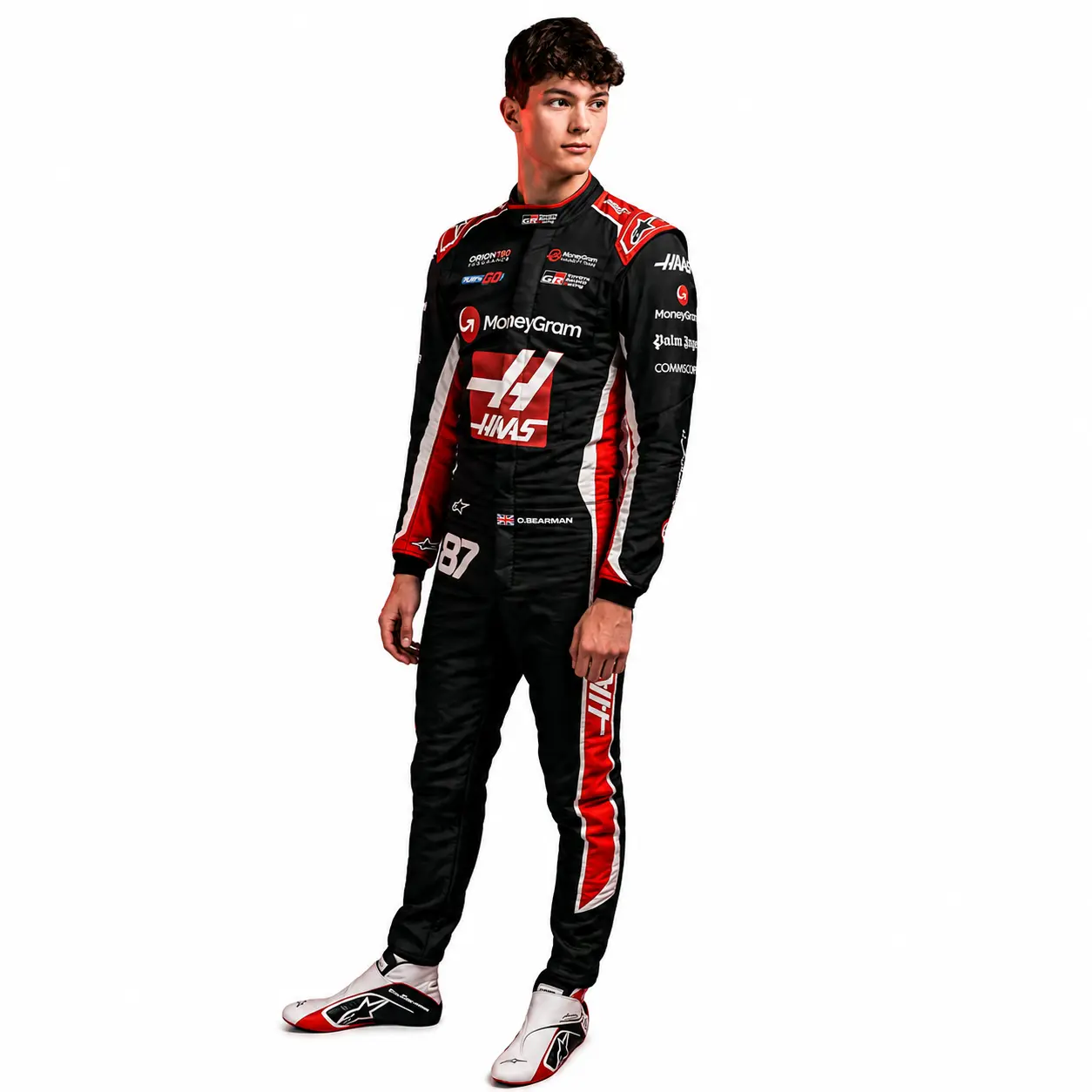 2025 Ollie Bearman F1 Race Suit Replica 2025 Ollie Bearman F1 Race Suit Replica