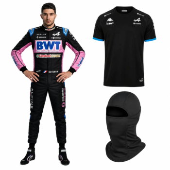 Esteban Ocon F1 Racing Suit with T-Shirt