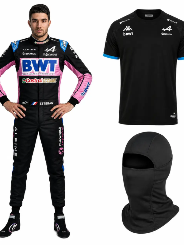 Esteban Ocon F1 Racing Suit with T-Shirt